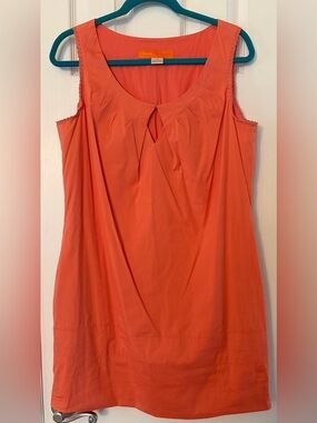 Cynthia Steffe Coral Sleeveless Keyhole Dress